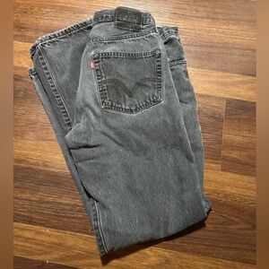 Levi's Charcoal Denim Jeans